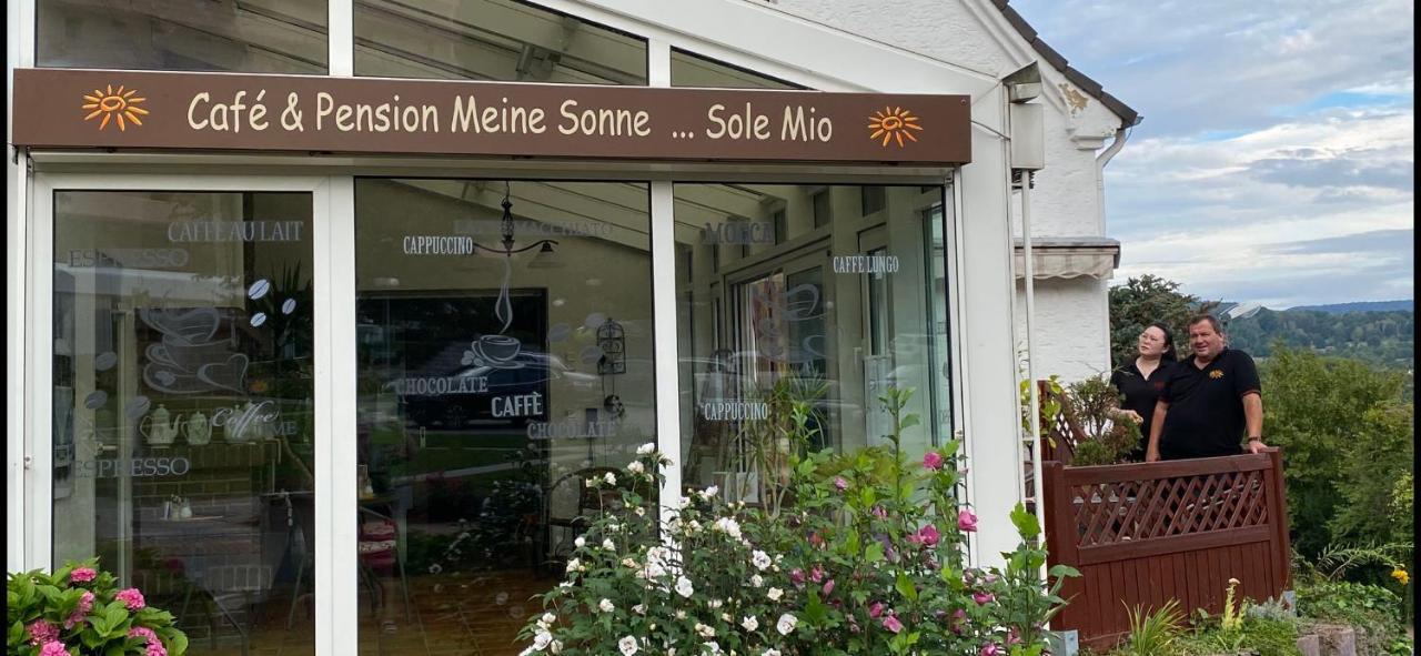 Pension & Cafe Meine Sonne Sole Mio Bad Sooden-Allendorf Buitenkant foto
