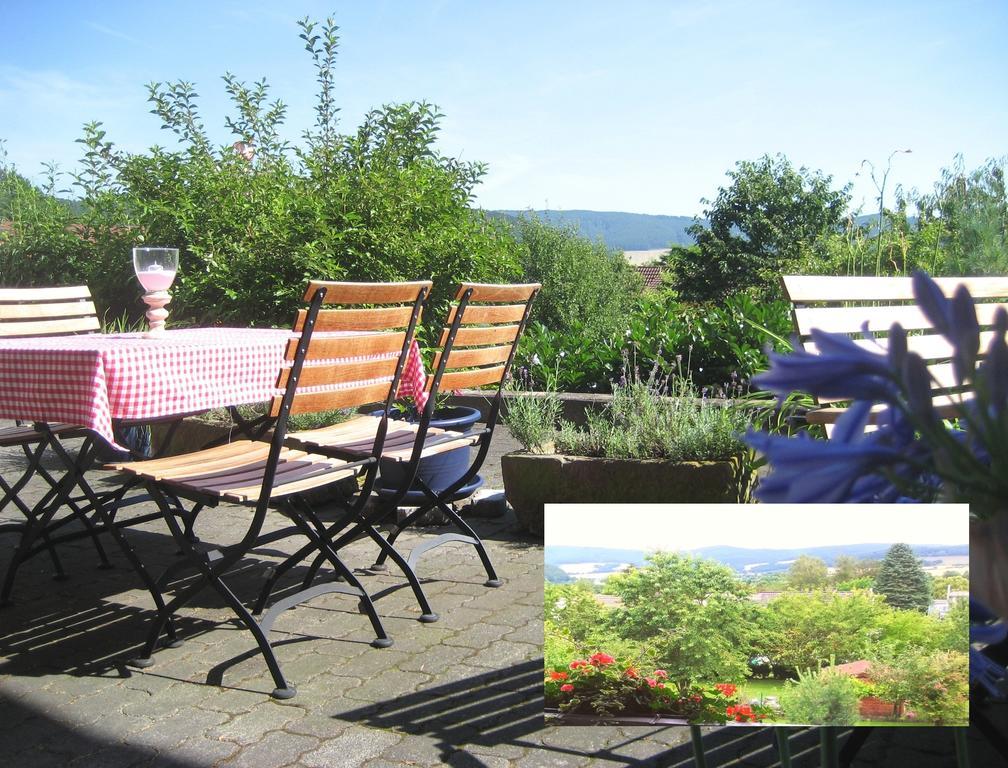 Pension & Cafe Meine Sonne Sole Mio Bad Sooden-Allendorf Buitenkant foto